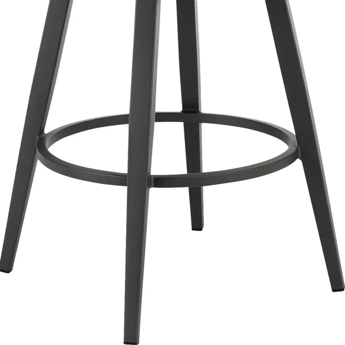 Outdoor Hebtos Gray Swivel Barstool