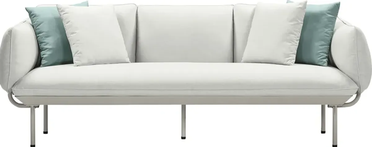 Outdoor Laurine Light Gray Sofa