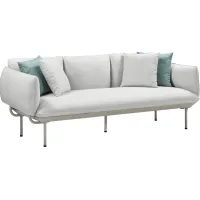 Outdoor Laurine Light Gray Sofa