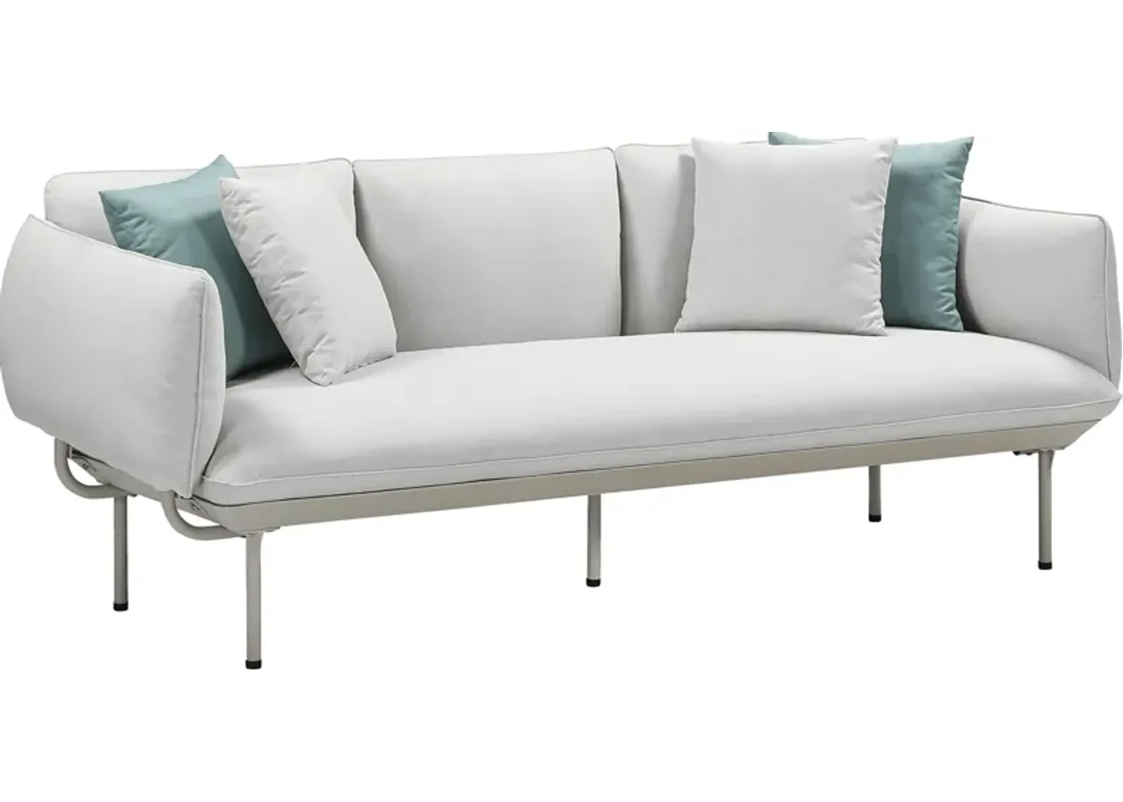 Outdoor Laurine Light Gray Sofa