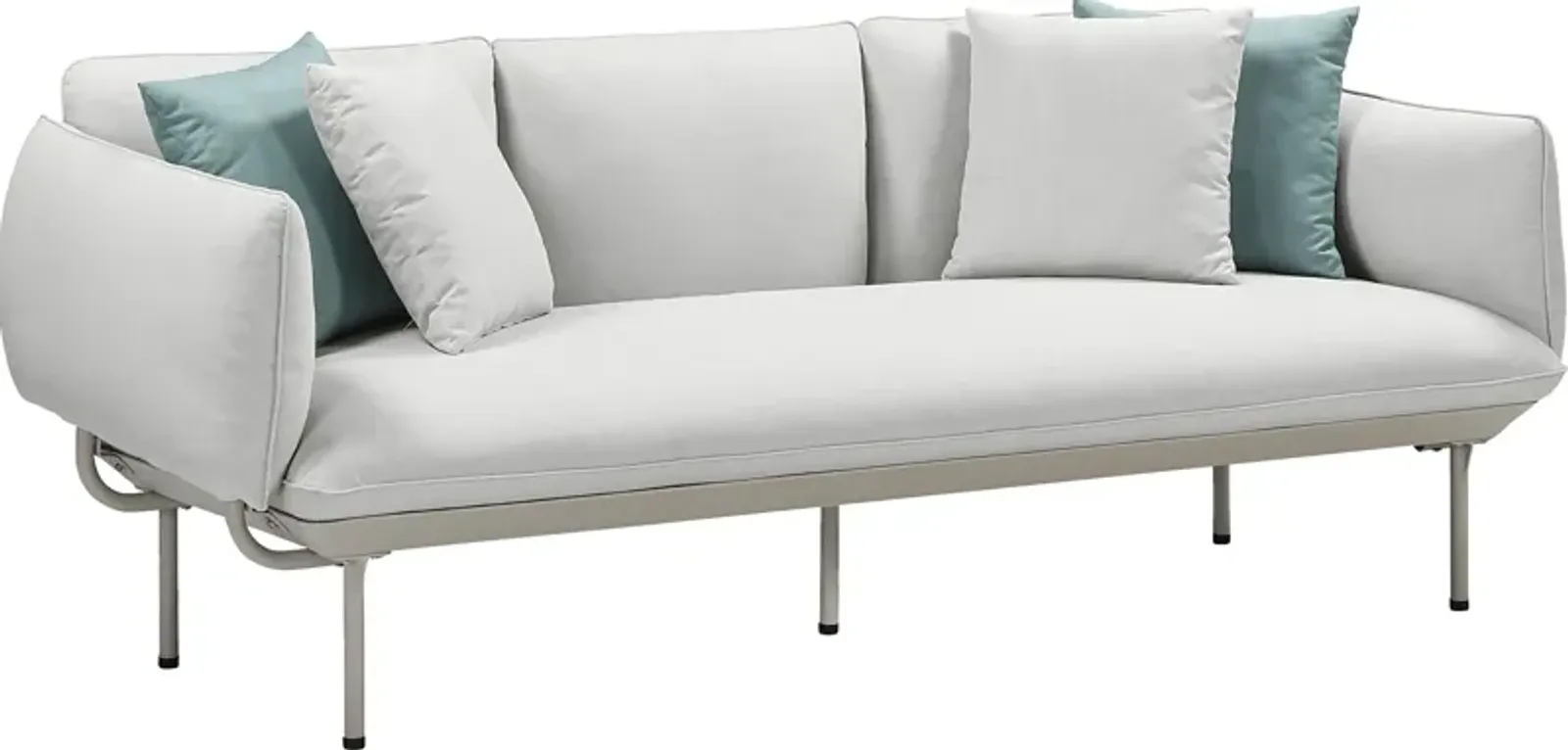 Outdoor Laurine Light Gray Sofa