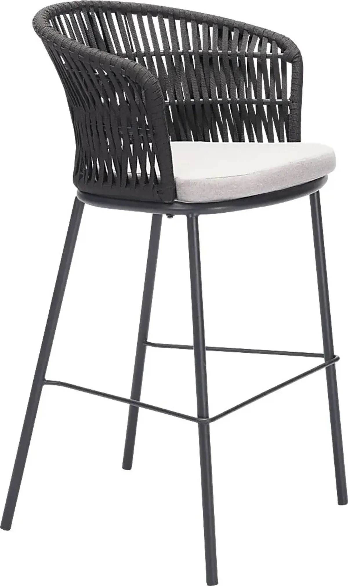 Finneyoaks Black Barstool, Set of 2