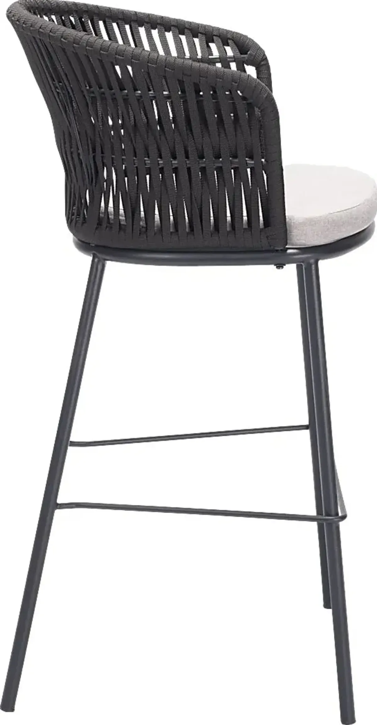 Finneyoaks Black Barstool, Set of 2