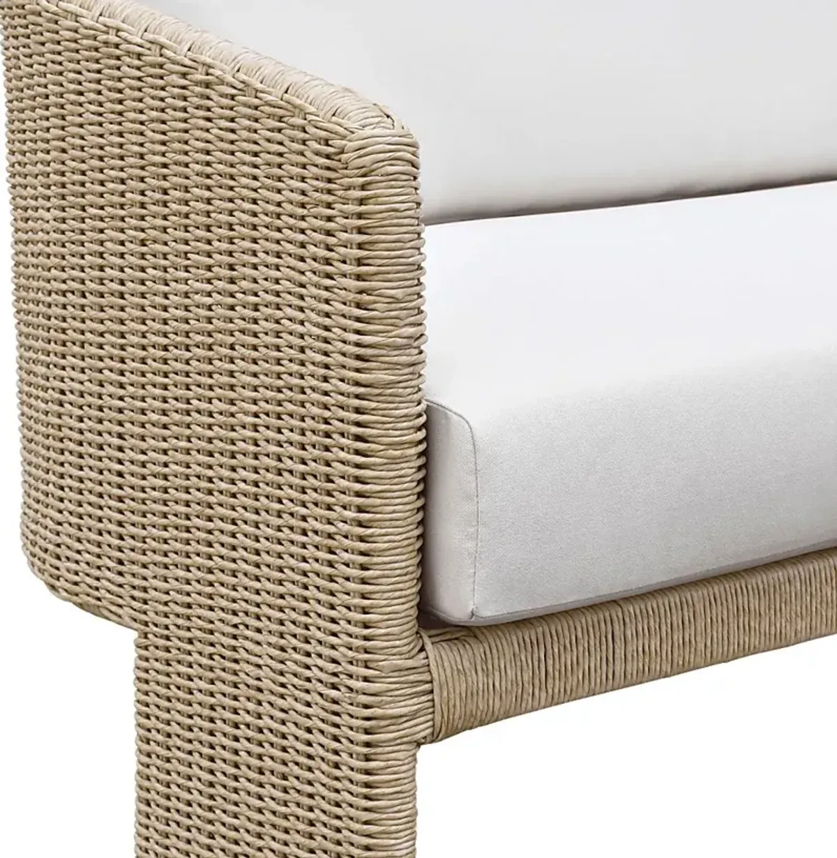 Outdoor Bresnahan Cream Sofa