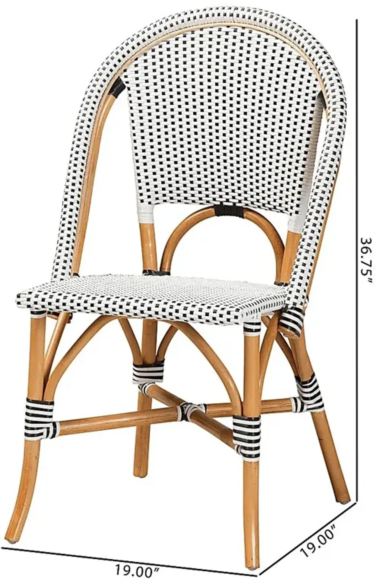 Outdoor Nalina Elle II White Dining Chair