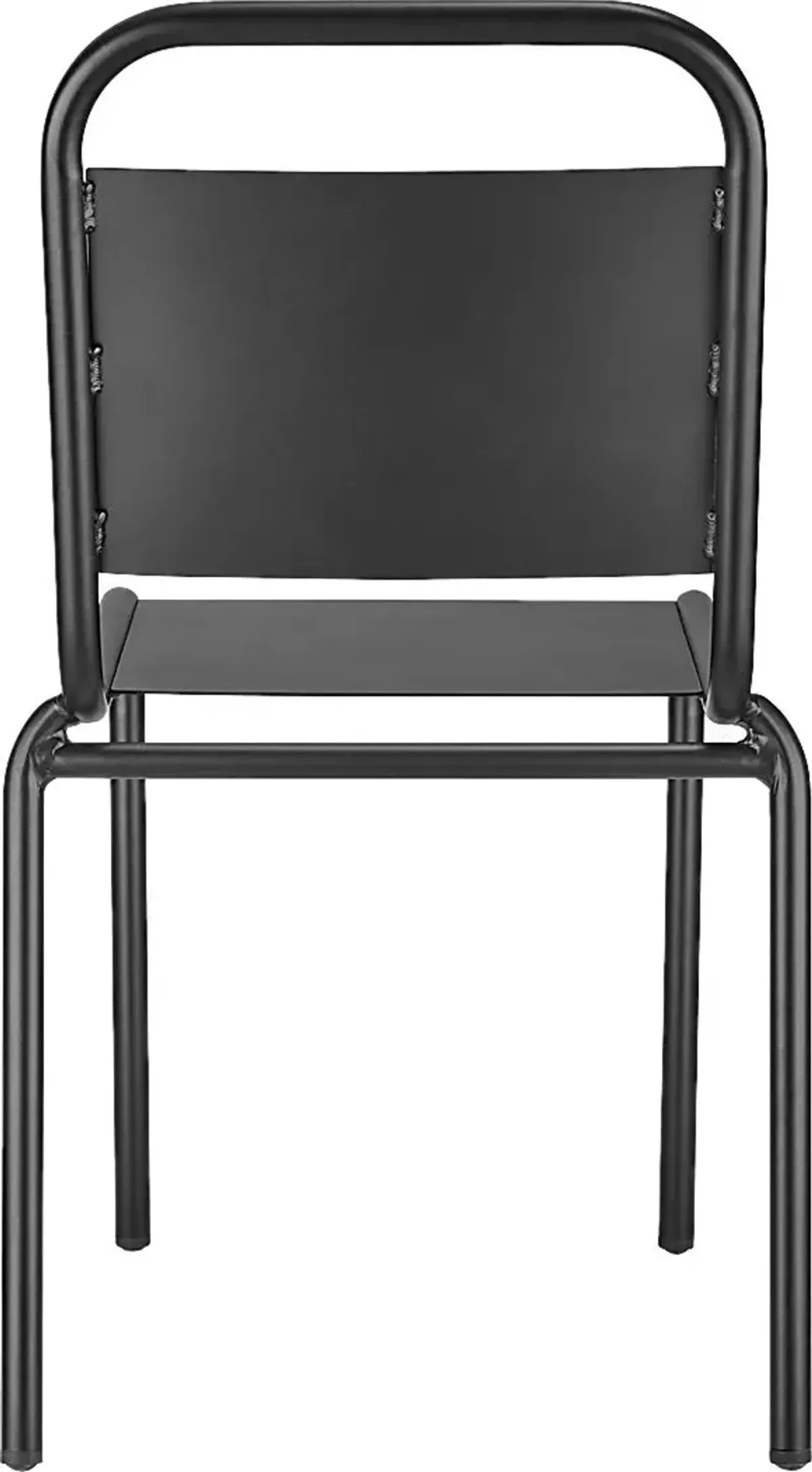 Outdoor Impatiens Black Dining Chair