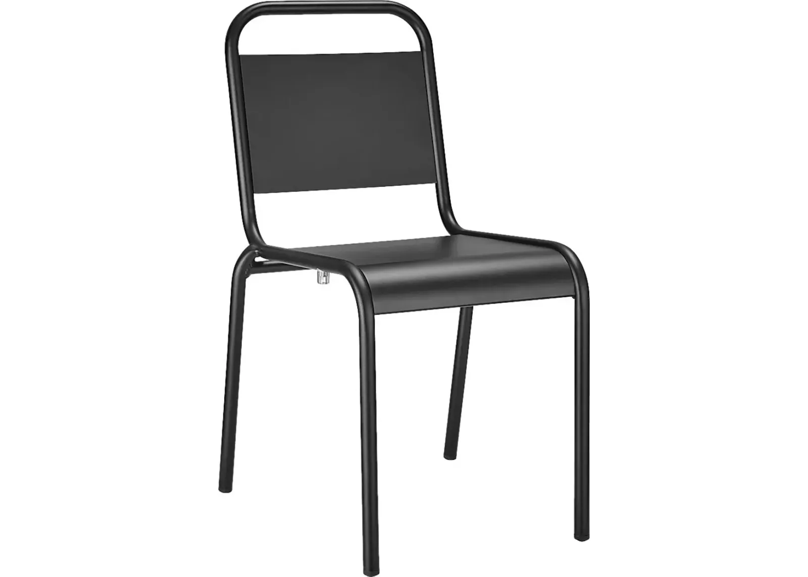 Outdoor Impatiens Black Dining Chair