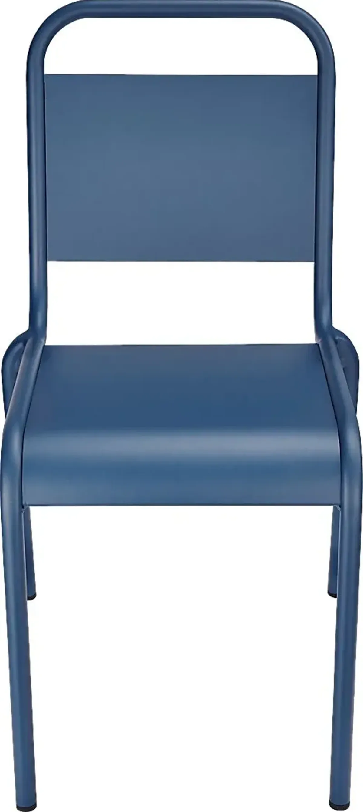 Outdoor Impatiens Blue Dining Chair