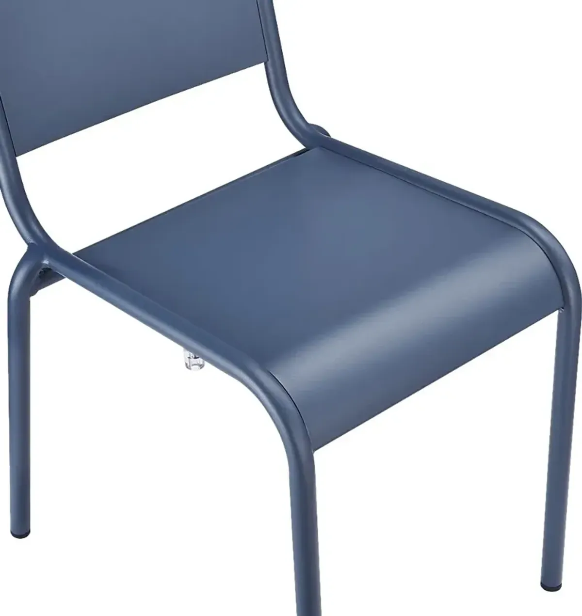 Outdoor Impatiens Blue Dining Chair