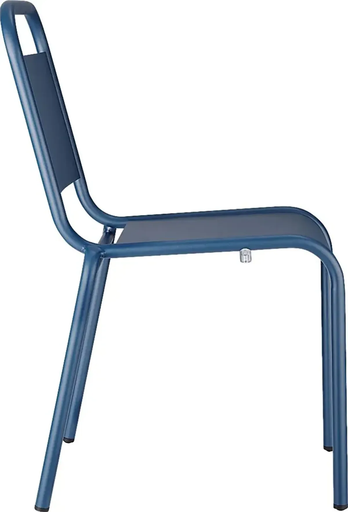 Outdoor Impatiens Blue Dining Chair