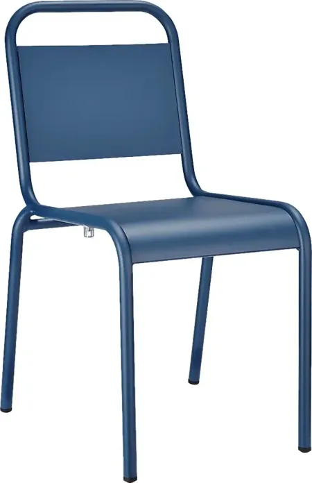 Outdoor Impatiens Blue Dining Chair