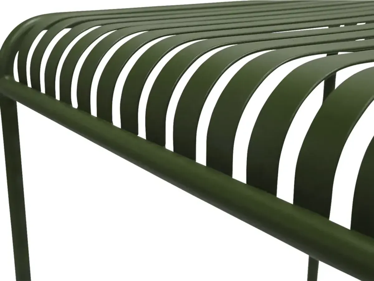 Outdoor Ischia Green Dining Table