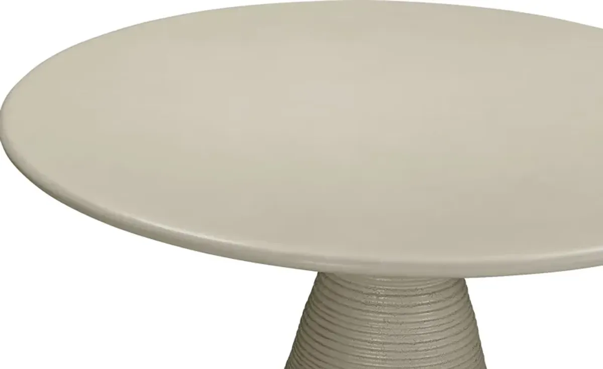 Outdoor Gathings Beige Dining Table