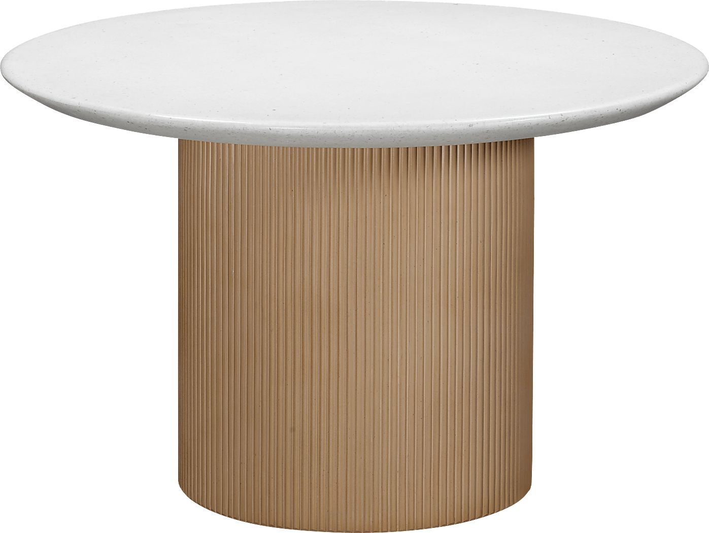 Outdoor Glyndora White Dining Table