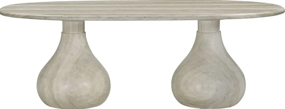 Outdoor Causeyside Natural Dining Table