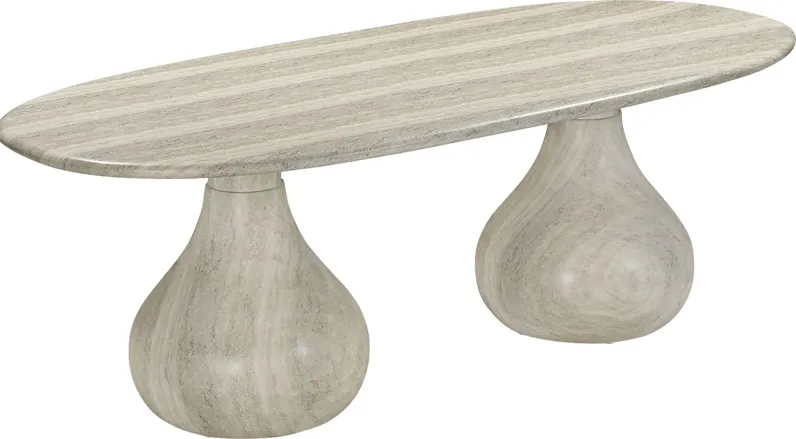 Outdoor Causeyside Natural Dining Table