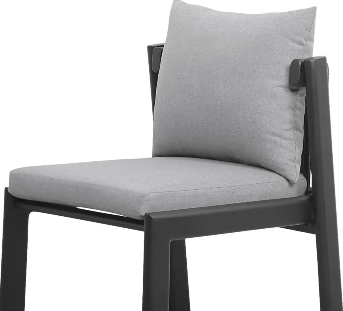 Outdoor Dansington Gray Dining Chair, Set of 2