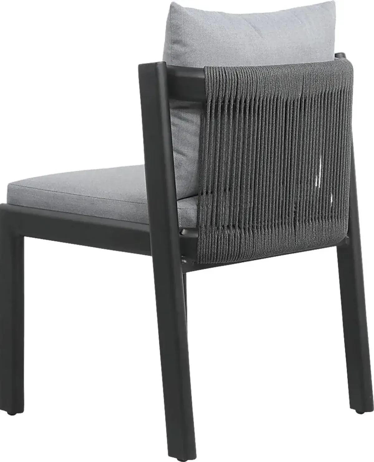 Outdoor Dansington Gray Dining Chair, Set of 2