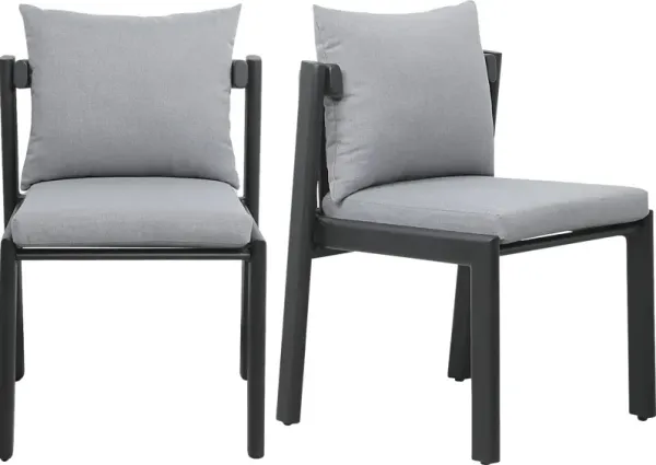 Outdoor Dansington Gray Dining Chair