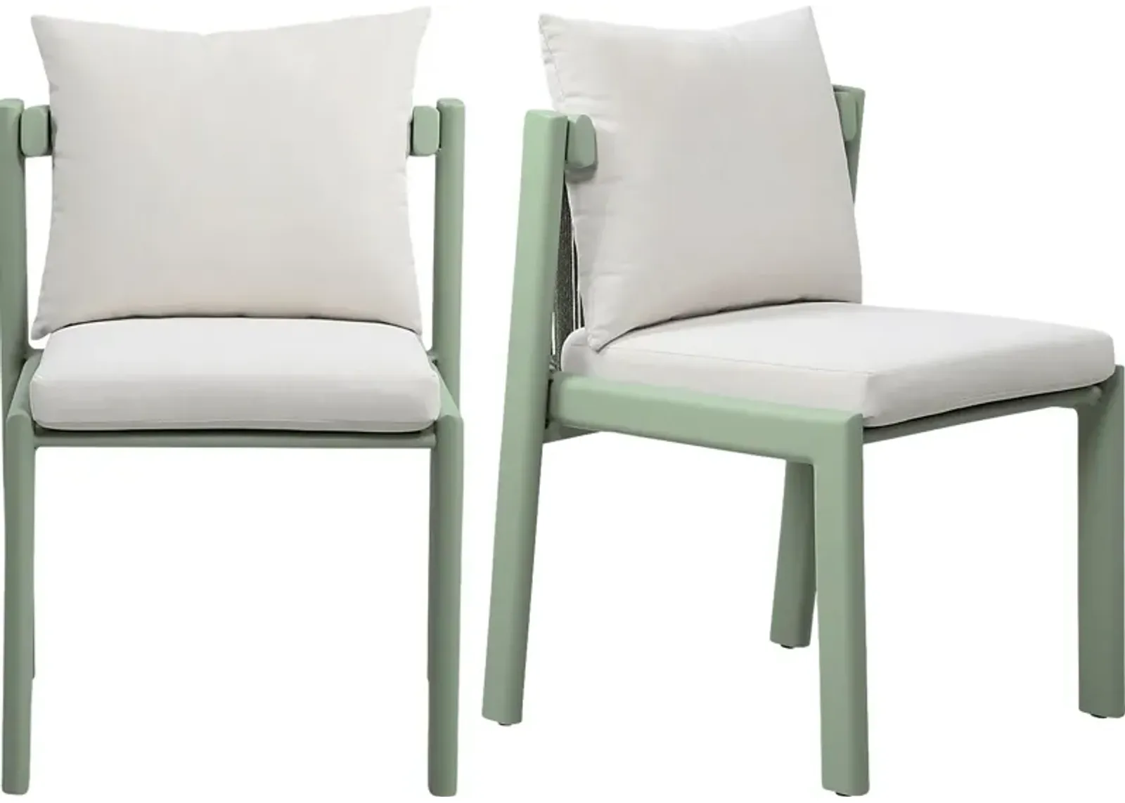 Outdoor Dansington Cream Dining Chair, Set of 2