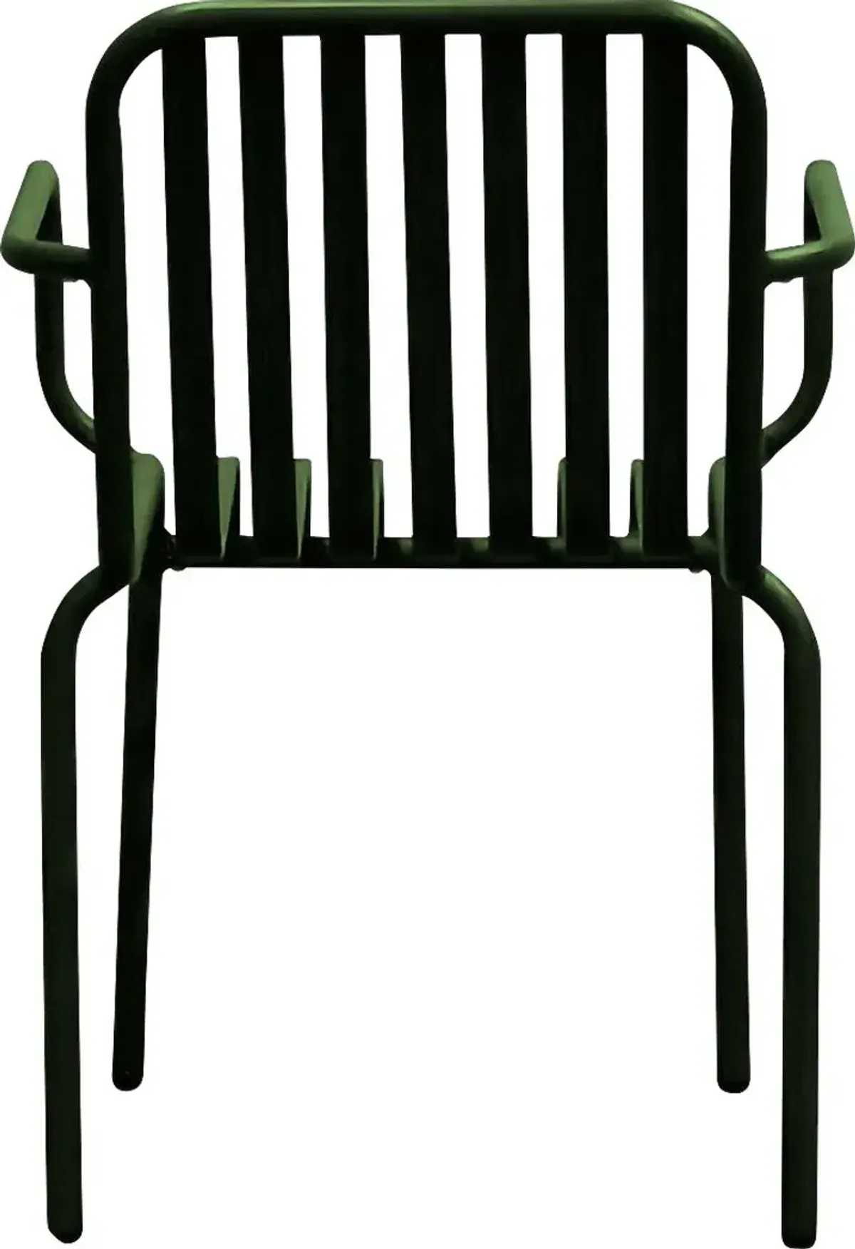 Outdoor Ischia II Green Arm Chair, Set of 2