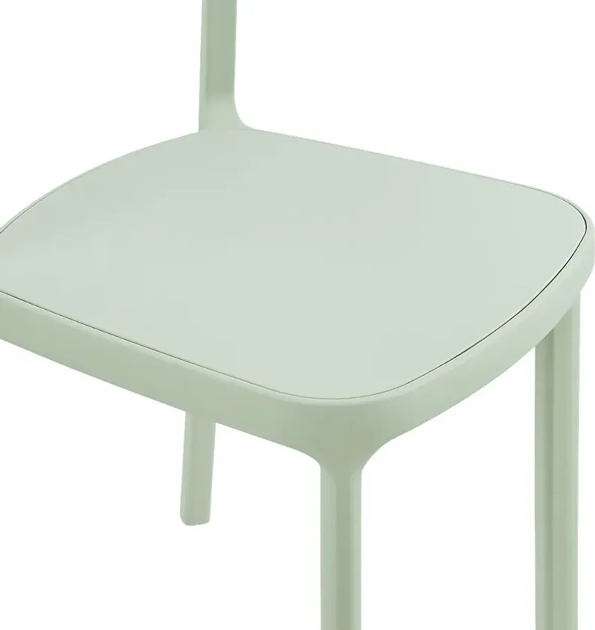 Outdoor Alether Mint Green Dining Chair, Set of 2