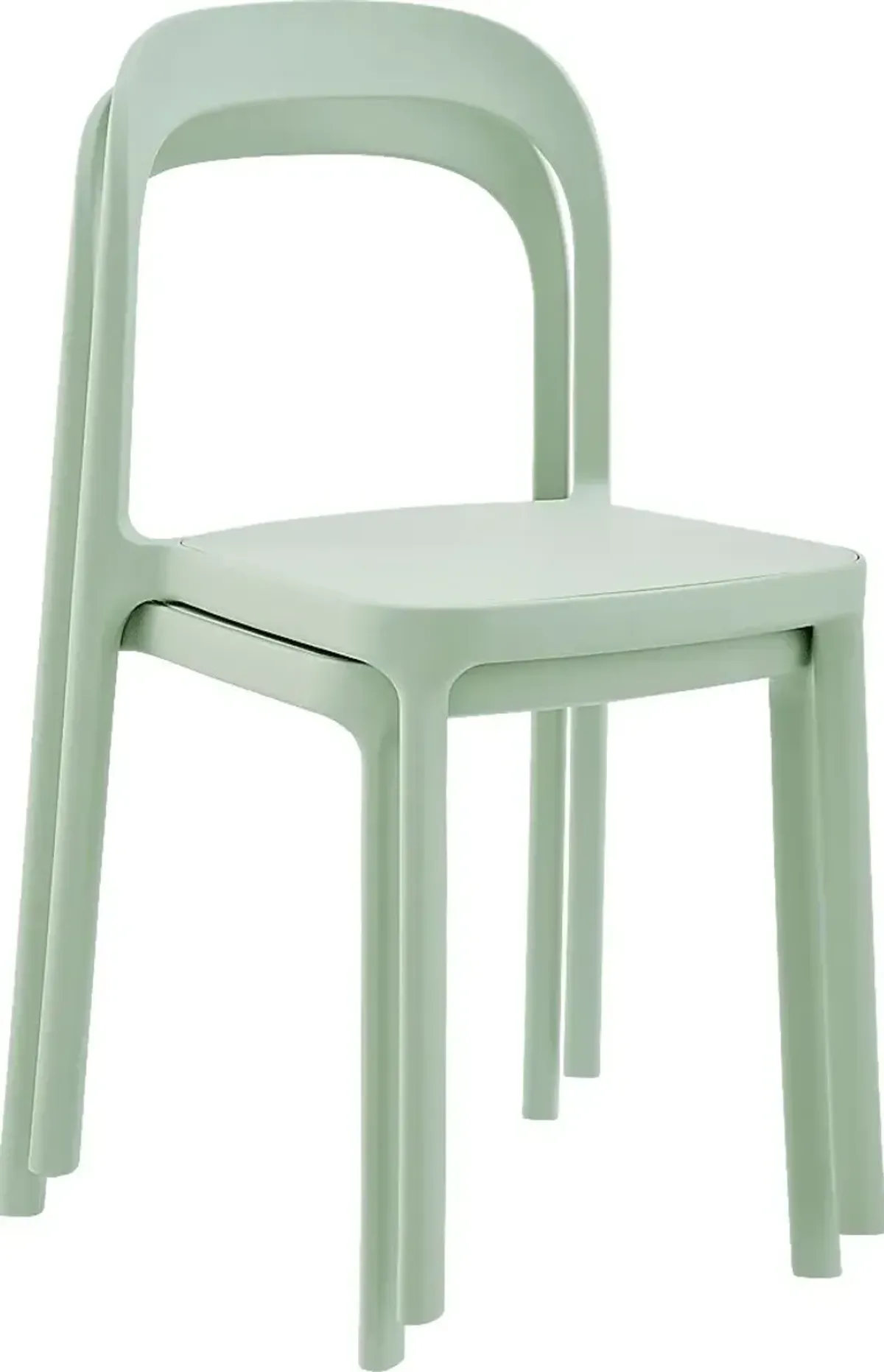 Outdoor Alether Mint Green Dining Chair, Set of 2