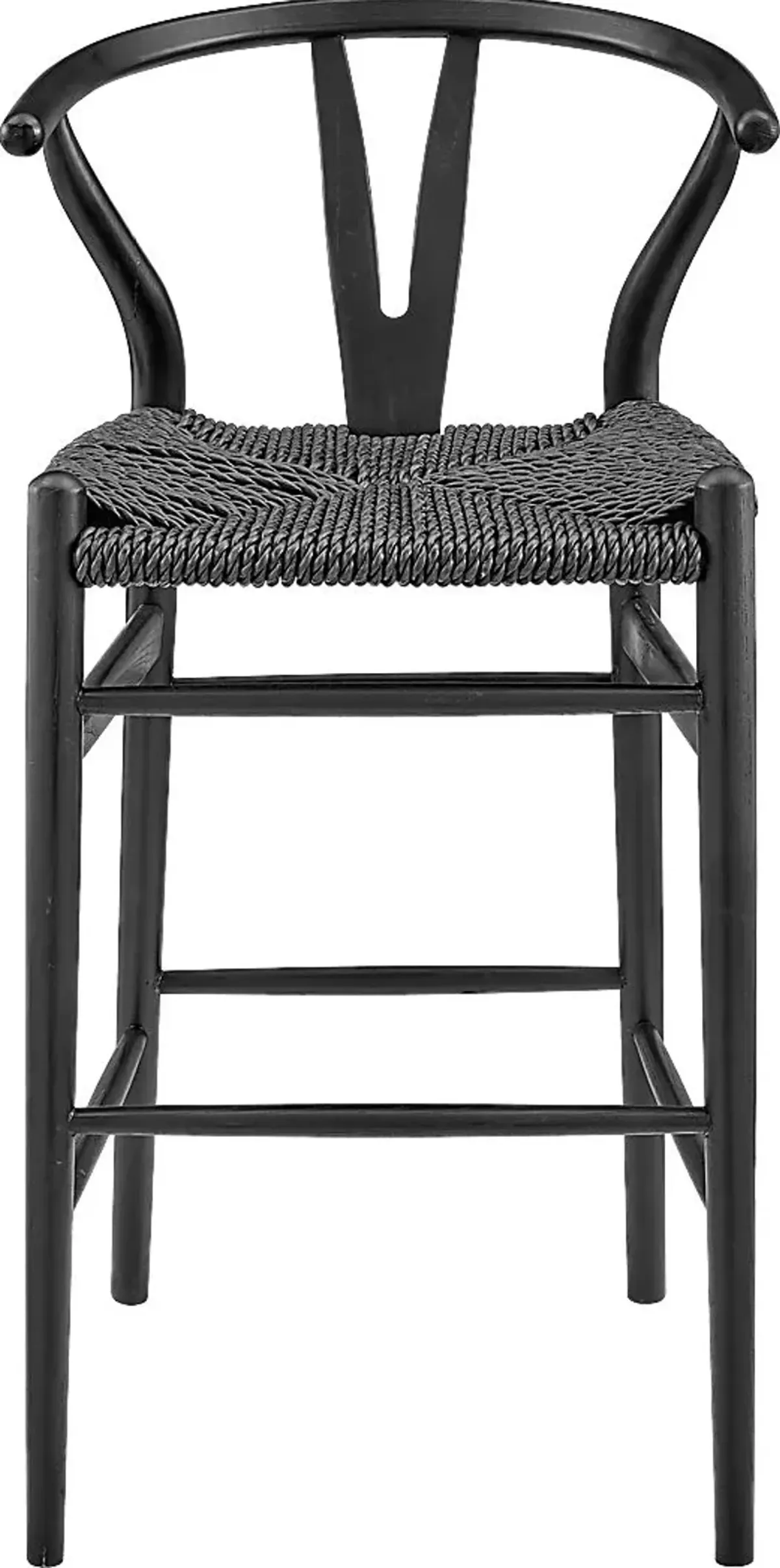 Outdoor Byrnwood Black Barstool