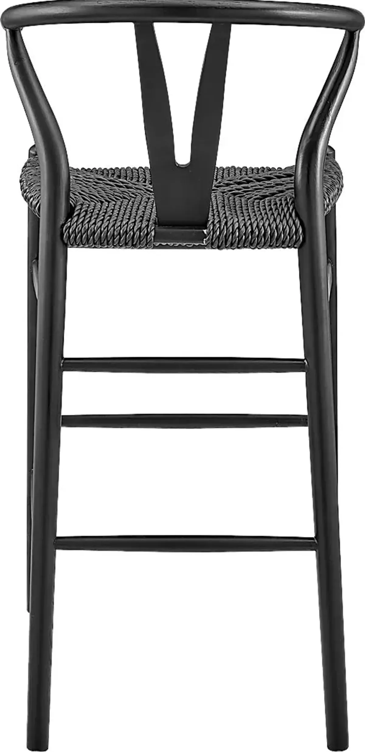 Outdoor Byrnwood Black Barstool