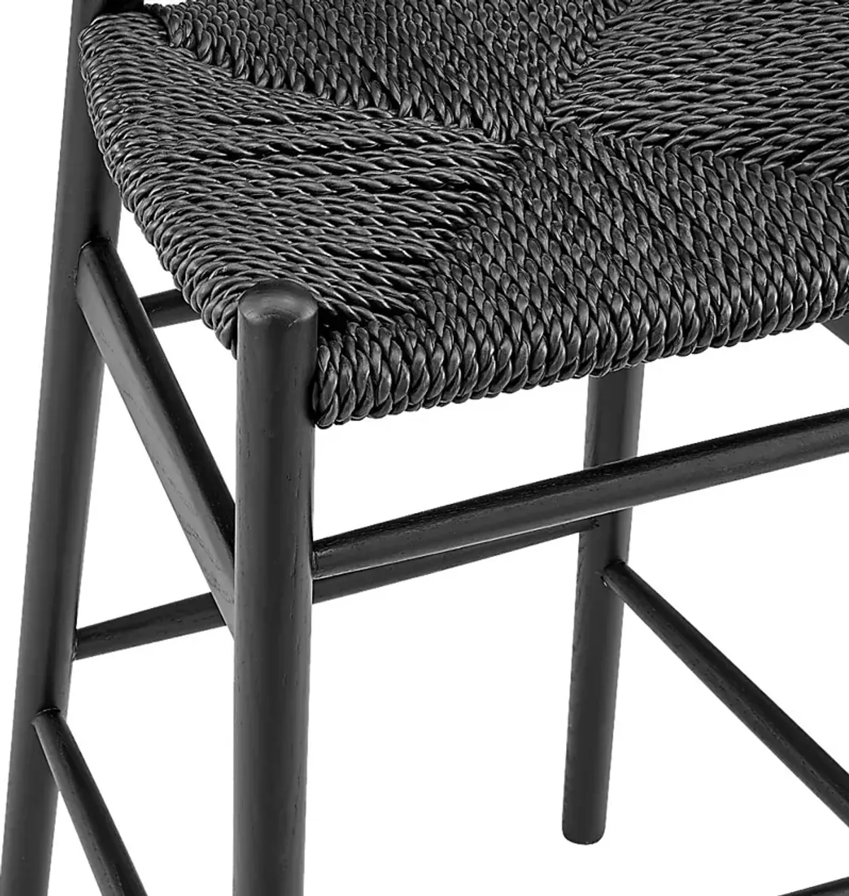 Outdoor Byrnwood Black Barstool