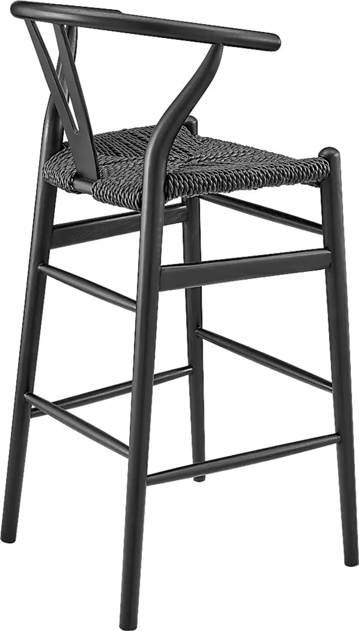 Outdoor Byrnwood Black Barstool