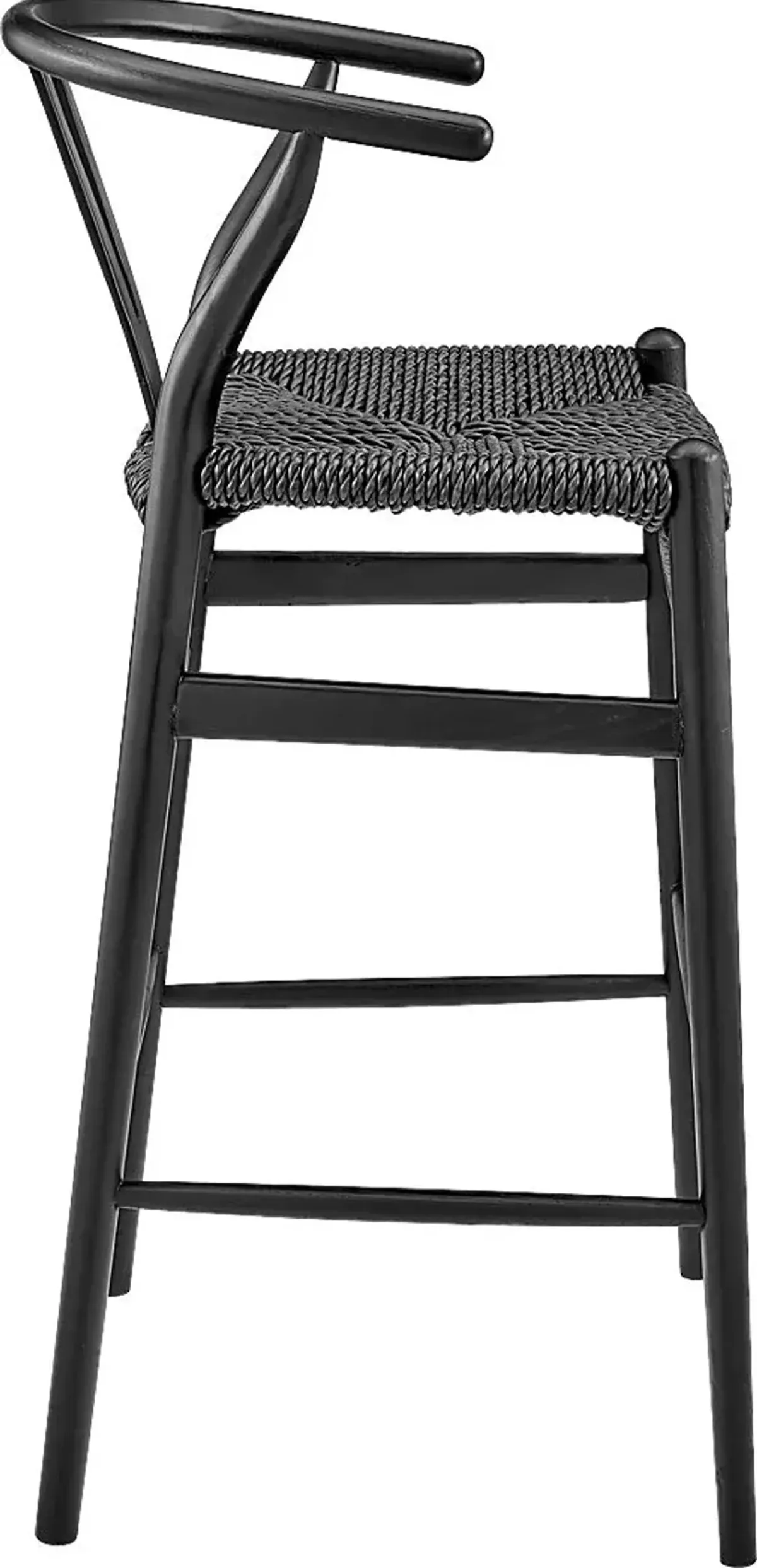 Outdoor Byrnwood Black Barstool