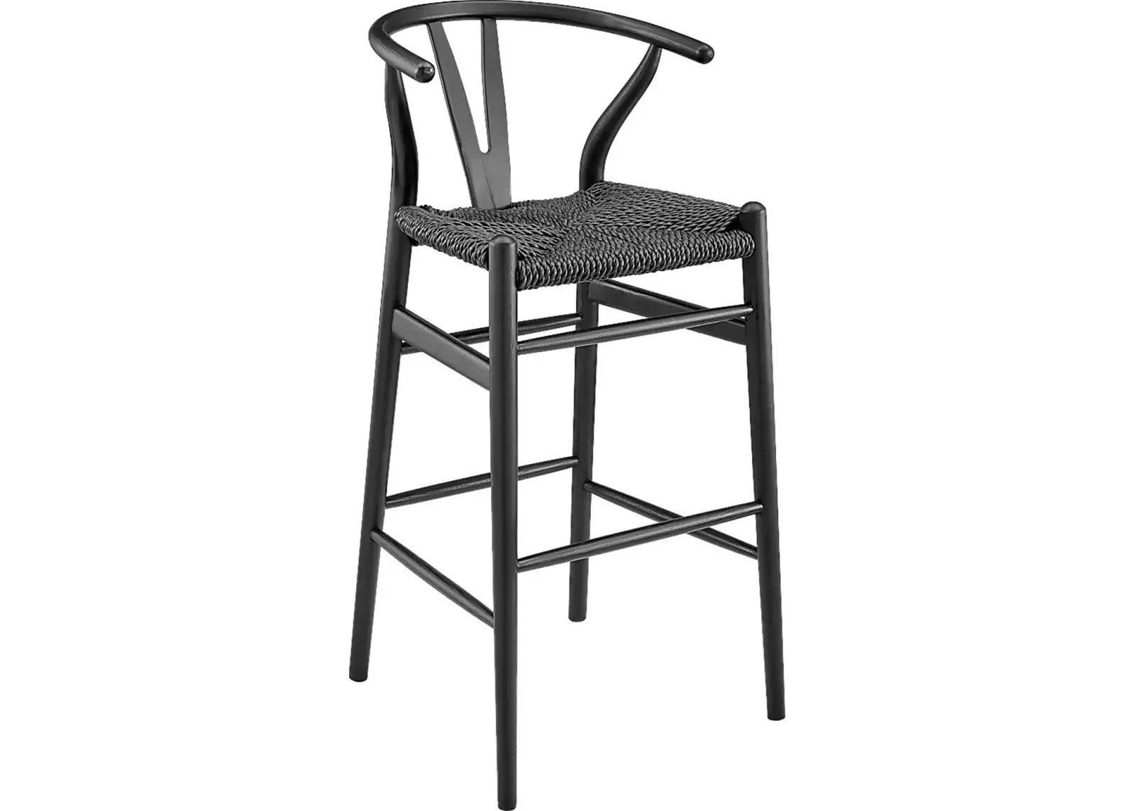 Outdoor Byrnwood Black Barstool