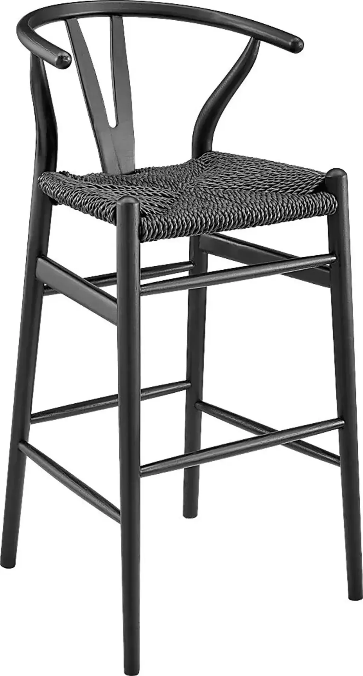 Outdoor Byrnwood Black Barstool