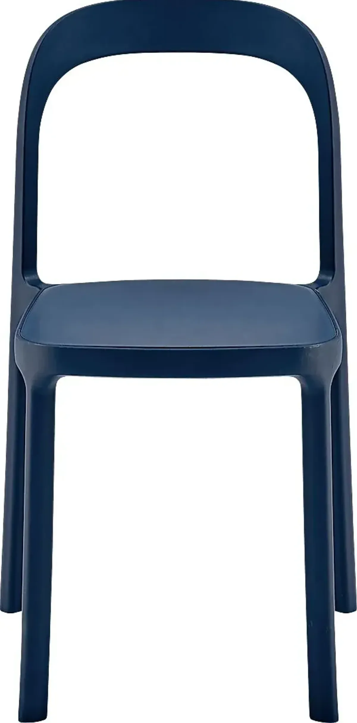 Outdoor Alether Blue Side Chair, Set of 2
