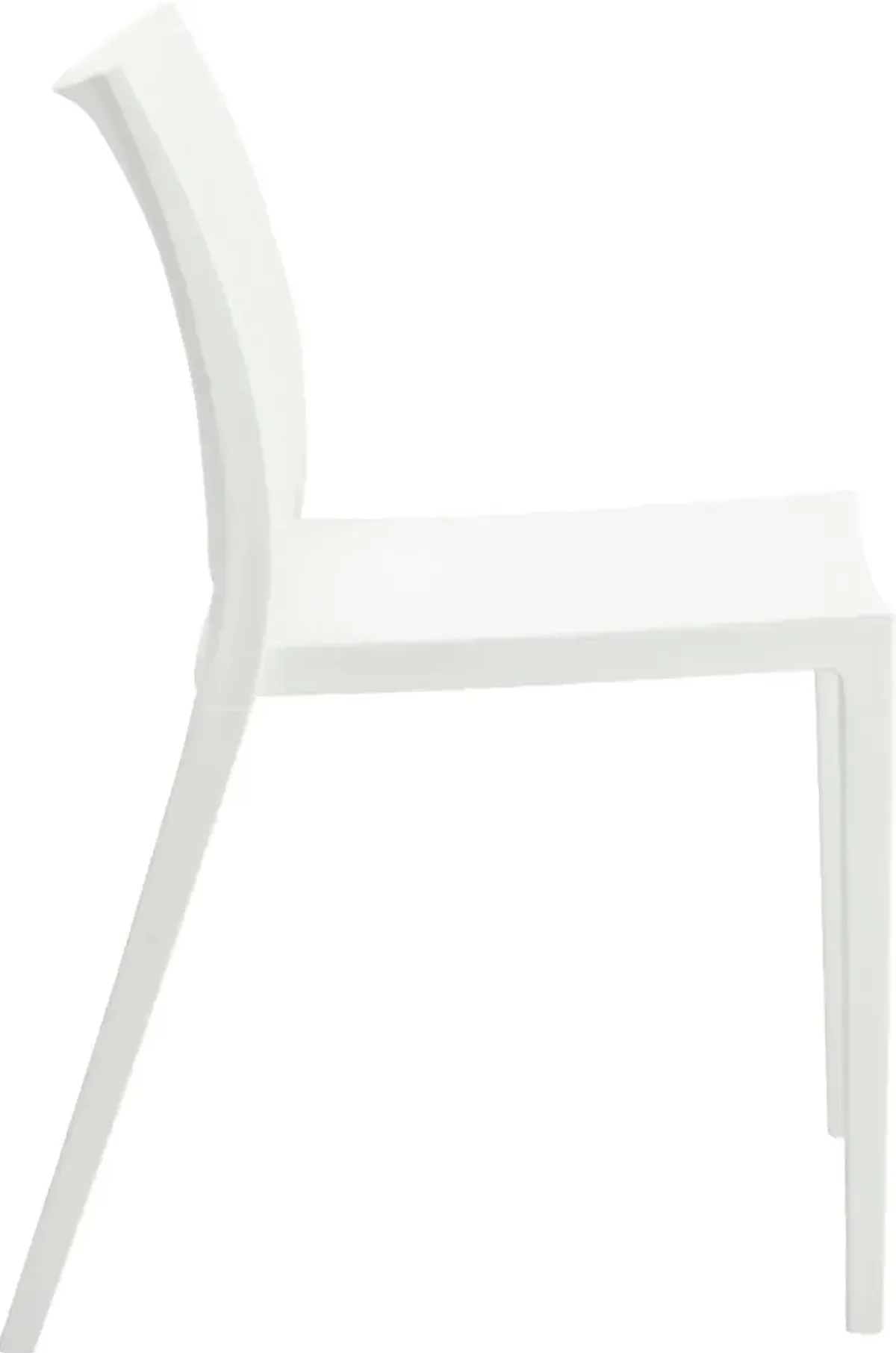 Outdoor Amyamanda White Dining Chair, Set of 2