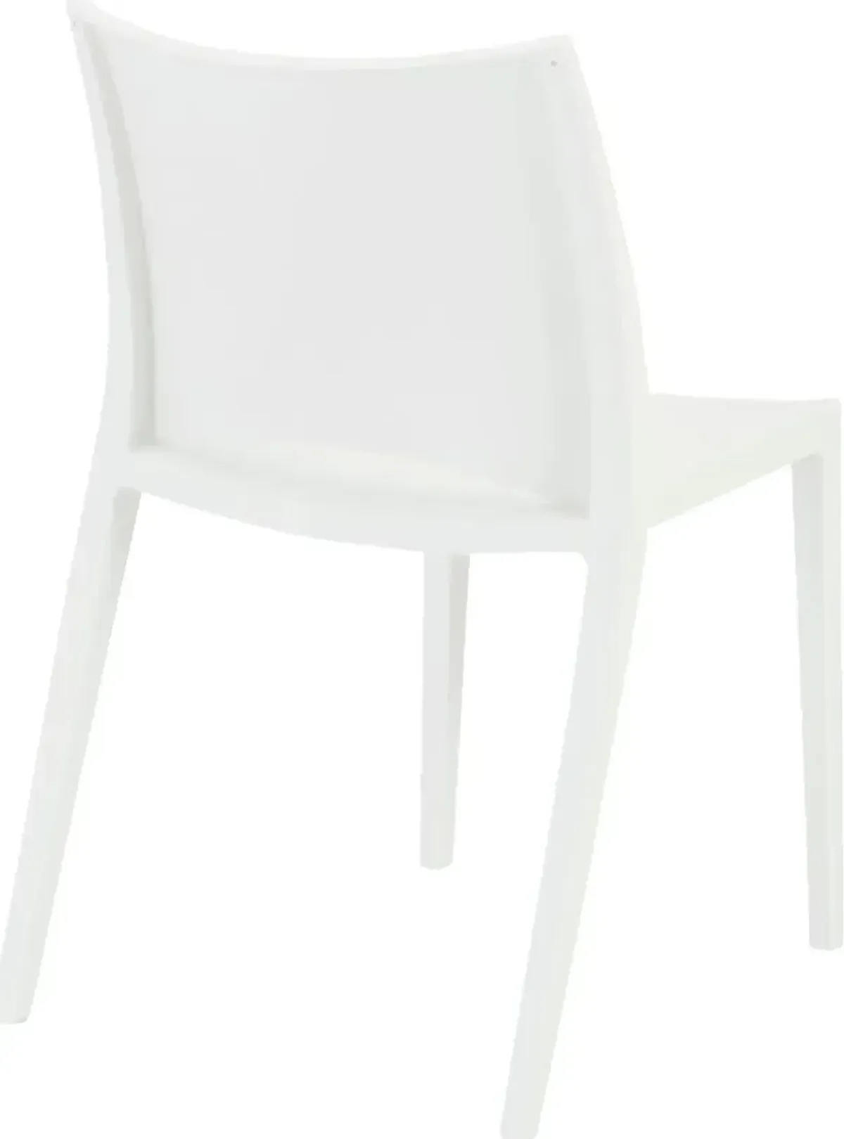 Outdoor Amyamanda White Dining Chair, Set of 2