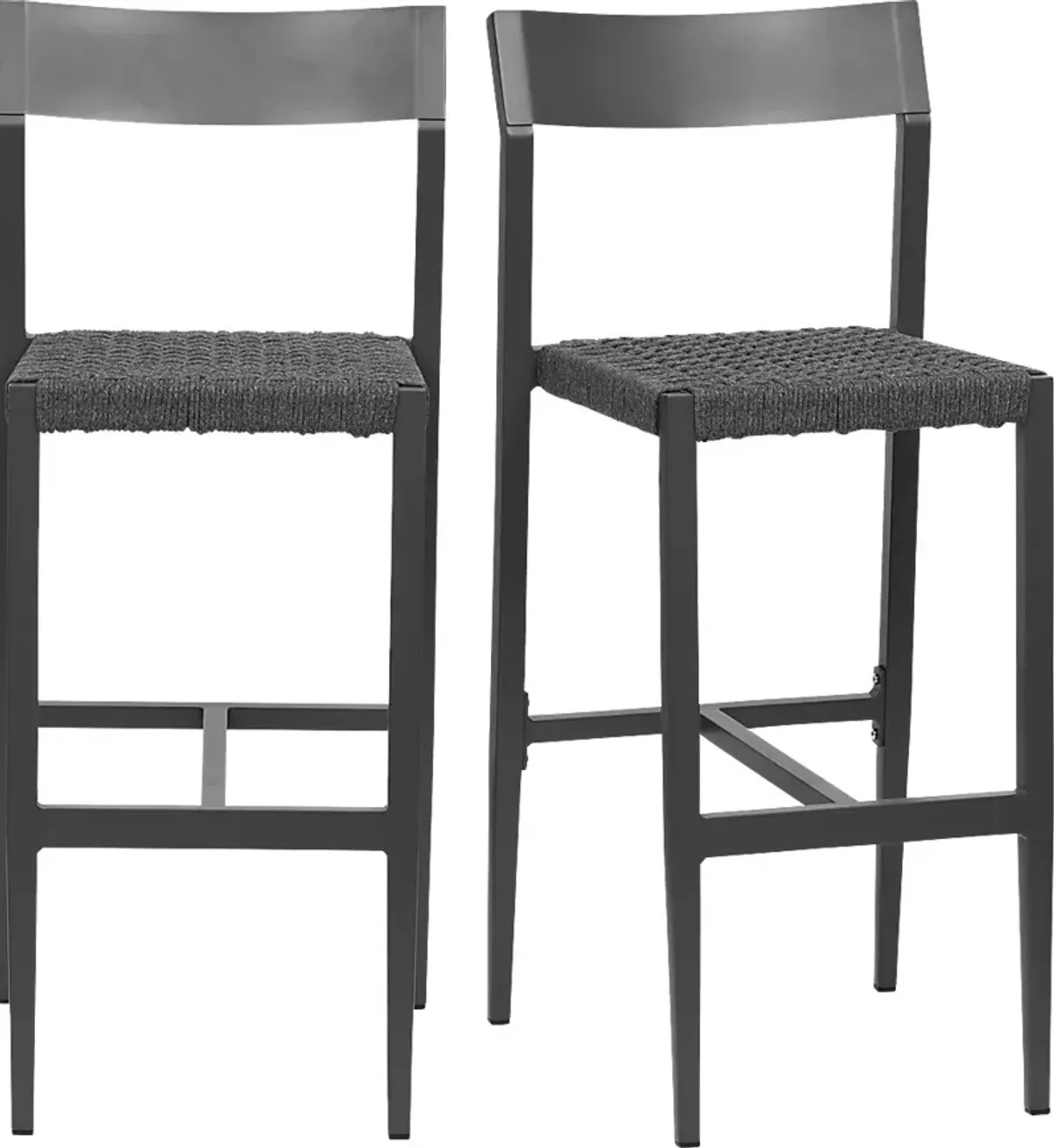 Outdoor Gullbrandsen Gray Barstool, Set of 2