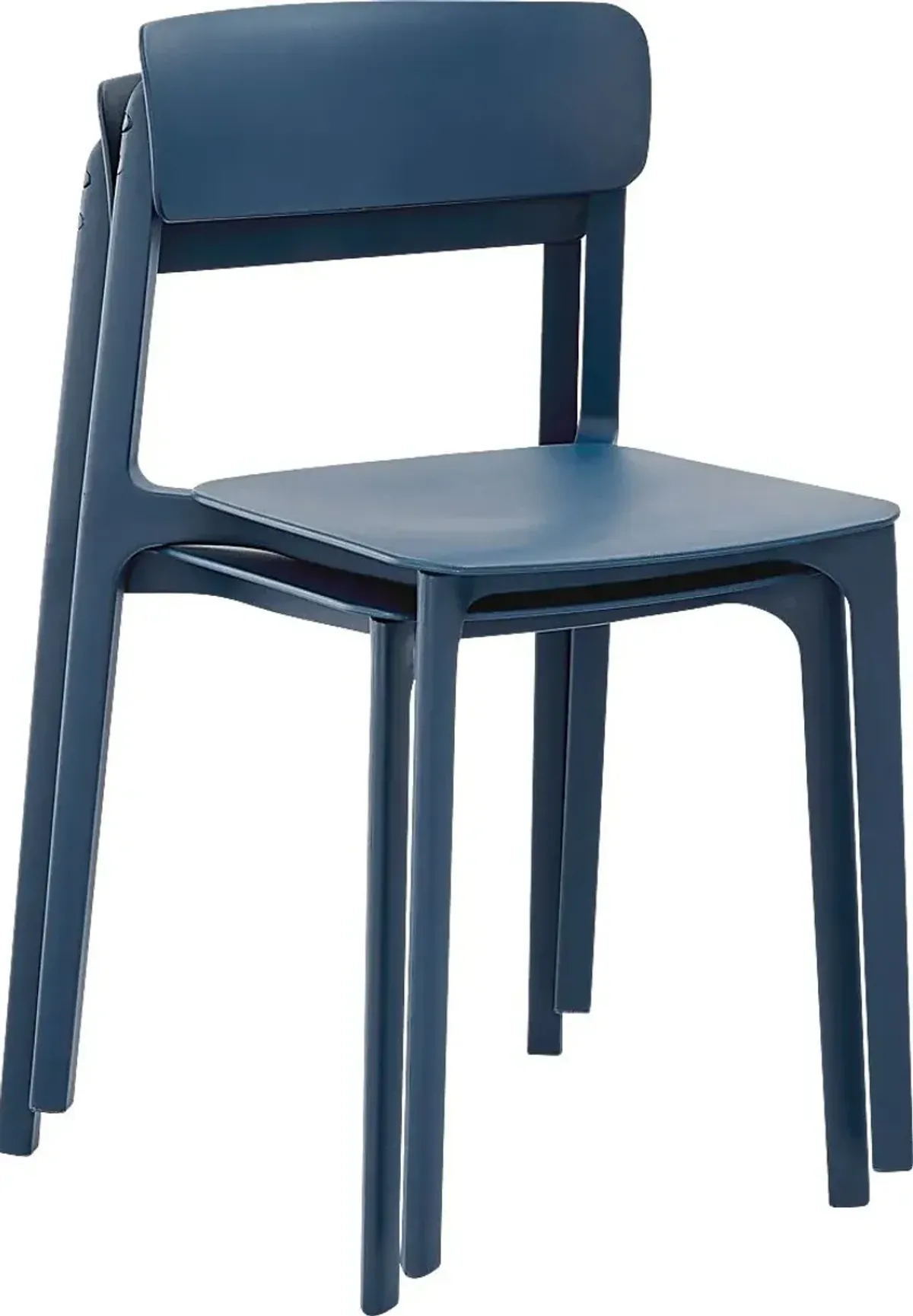 Outdoor Hartzog Blue Dining Chair, Set of 2