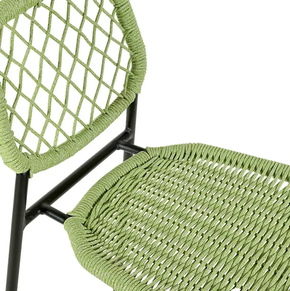 Outdoor Aquetong Green Counter Stool