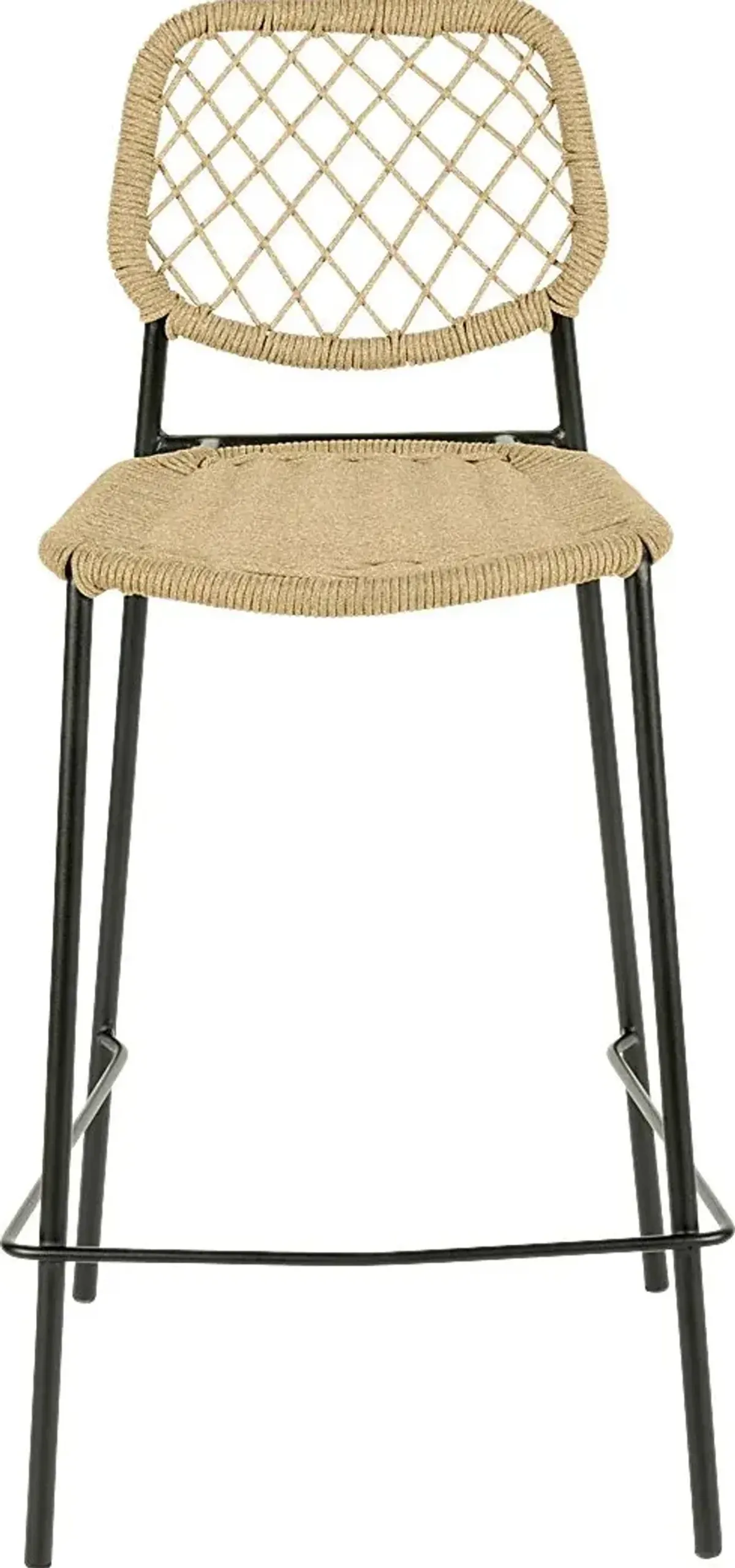 Outdoor Aquetong Brown Counter Stool