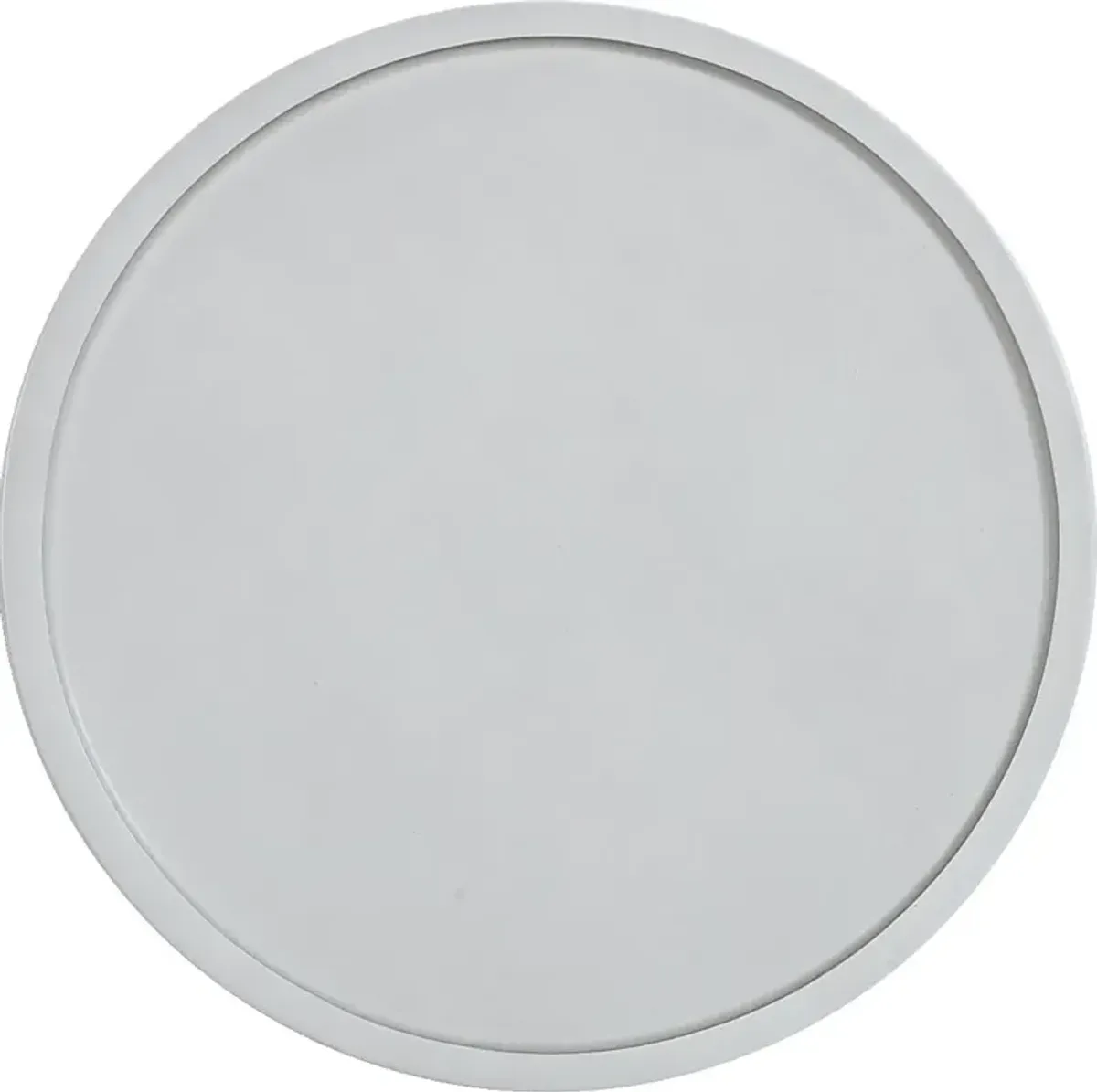 Outdoor Bowater White End Table