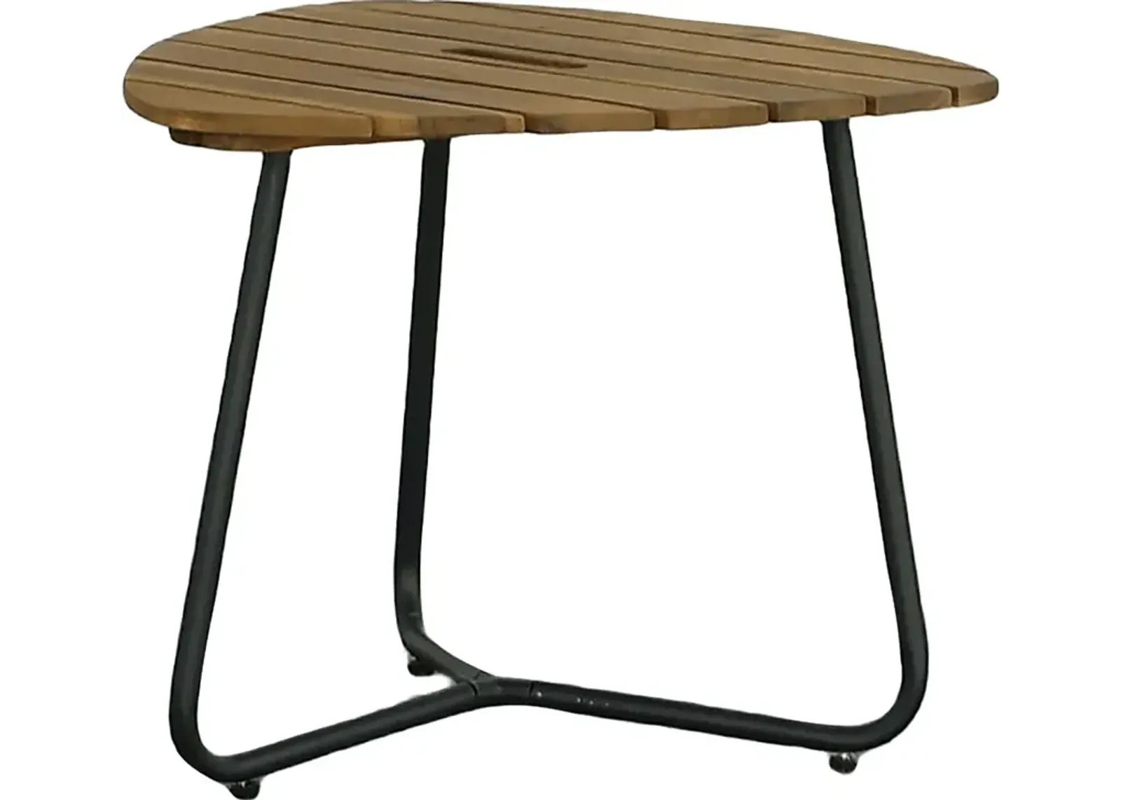 Outdoor Burgee Brown Small End Table