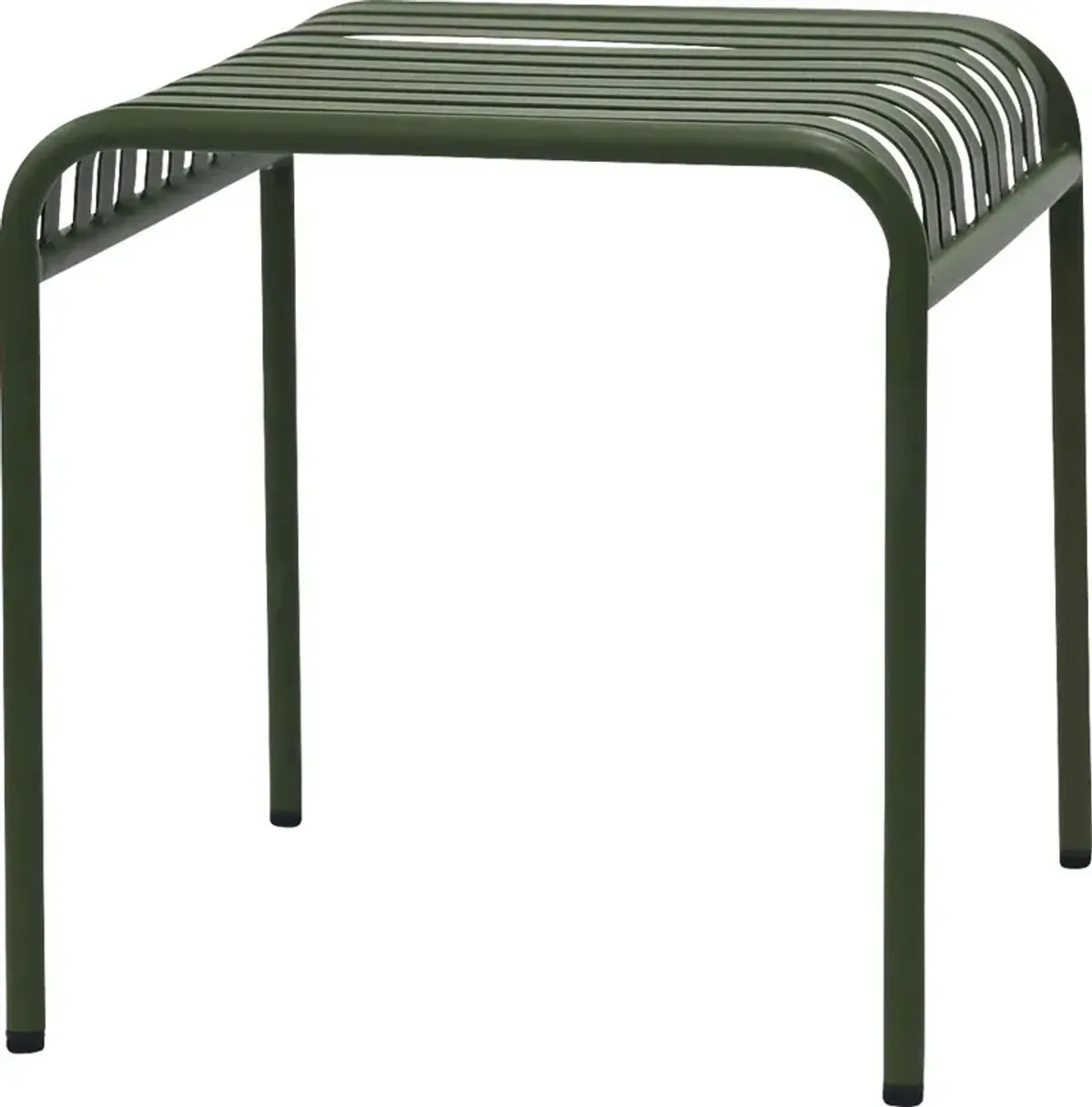 Outdoor Ischia Green End Table