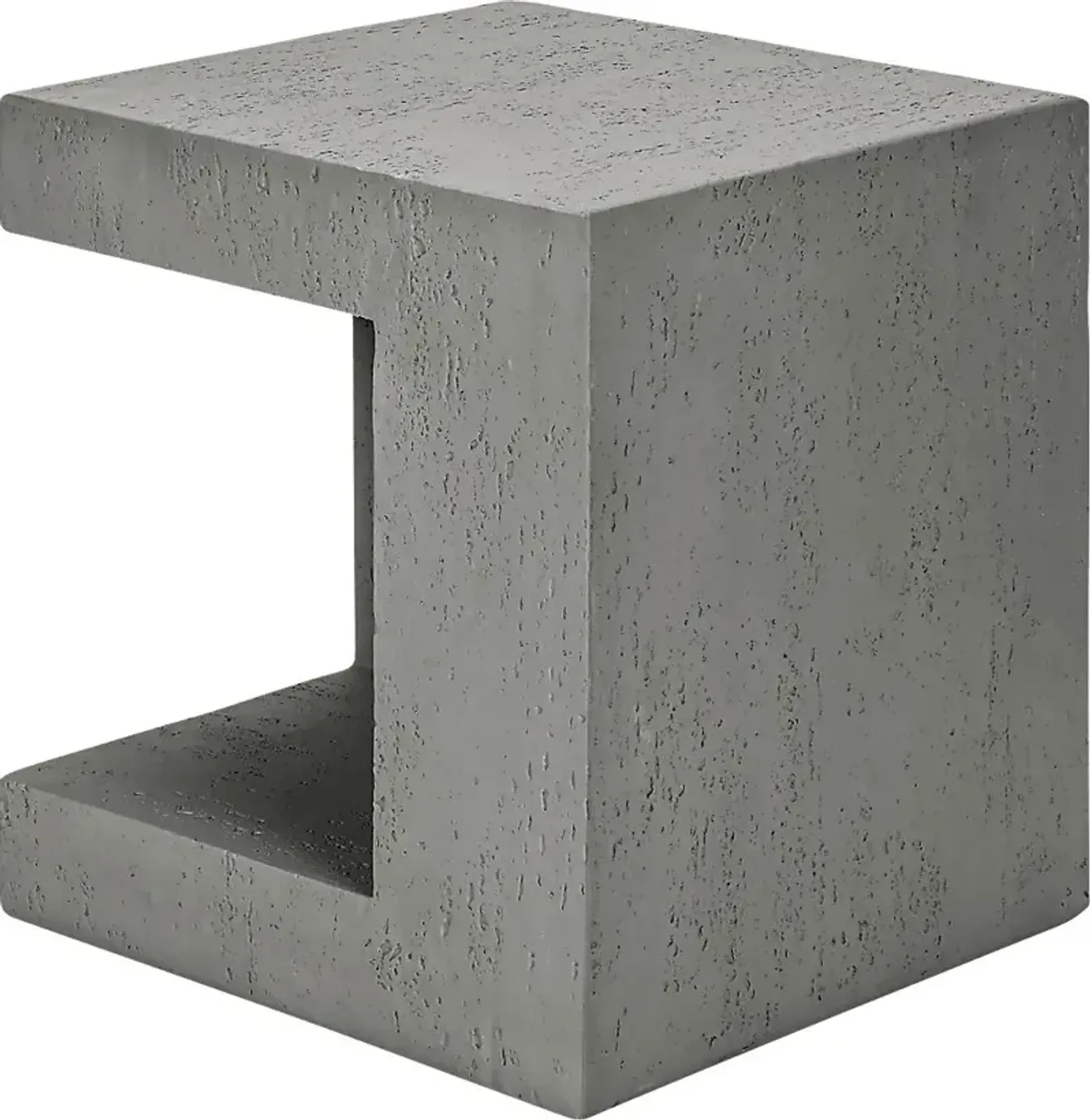 Outdoor Spheremart Gray End Table