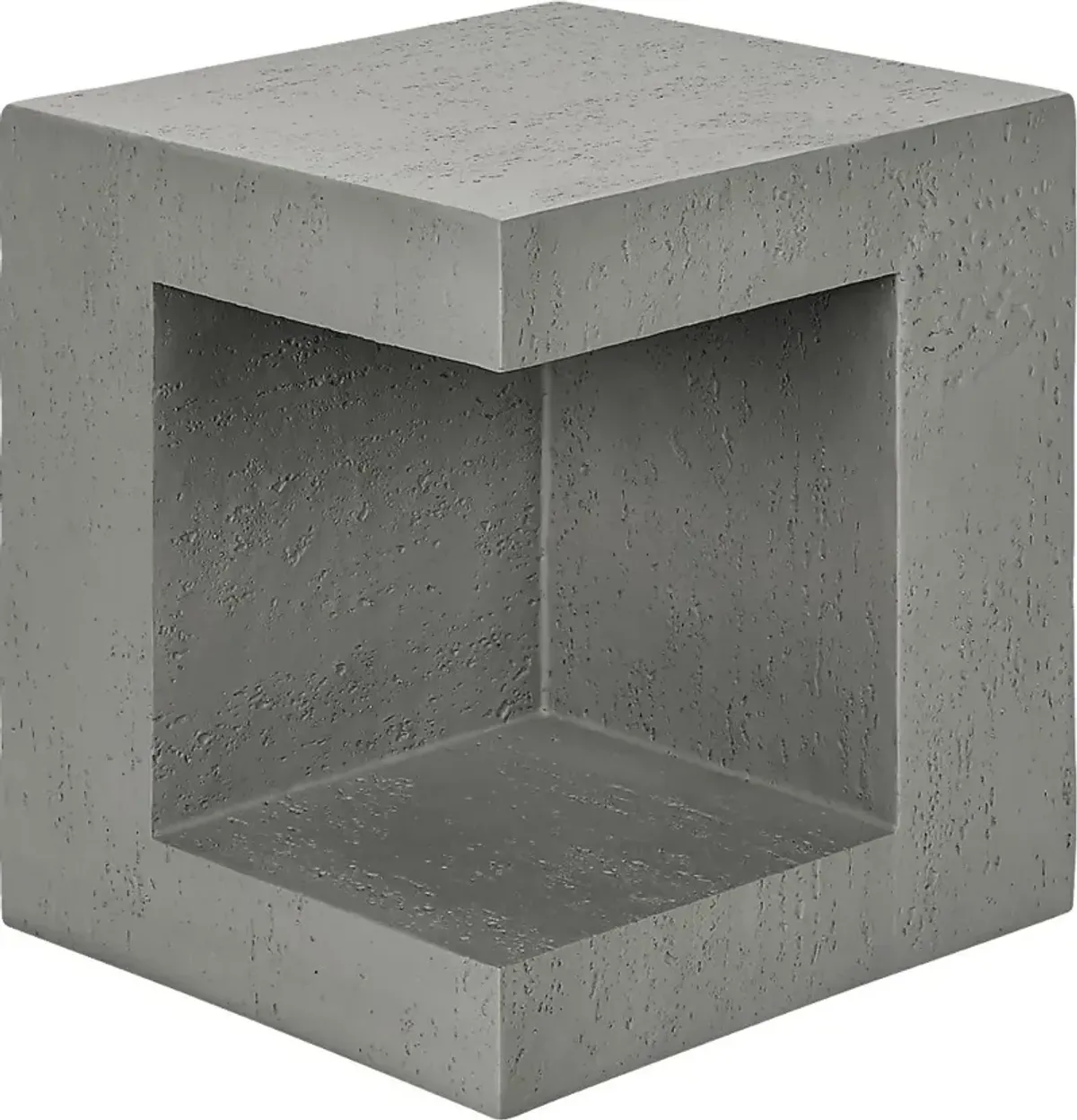 Outdoor Spheremart Gray End Table