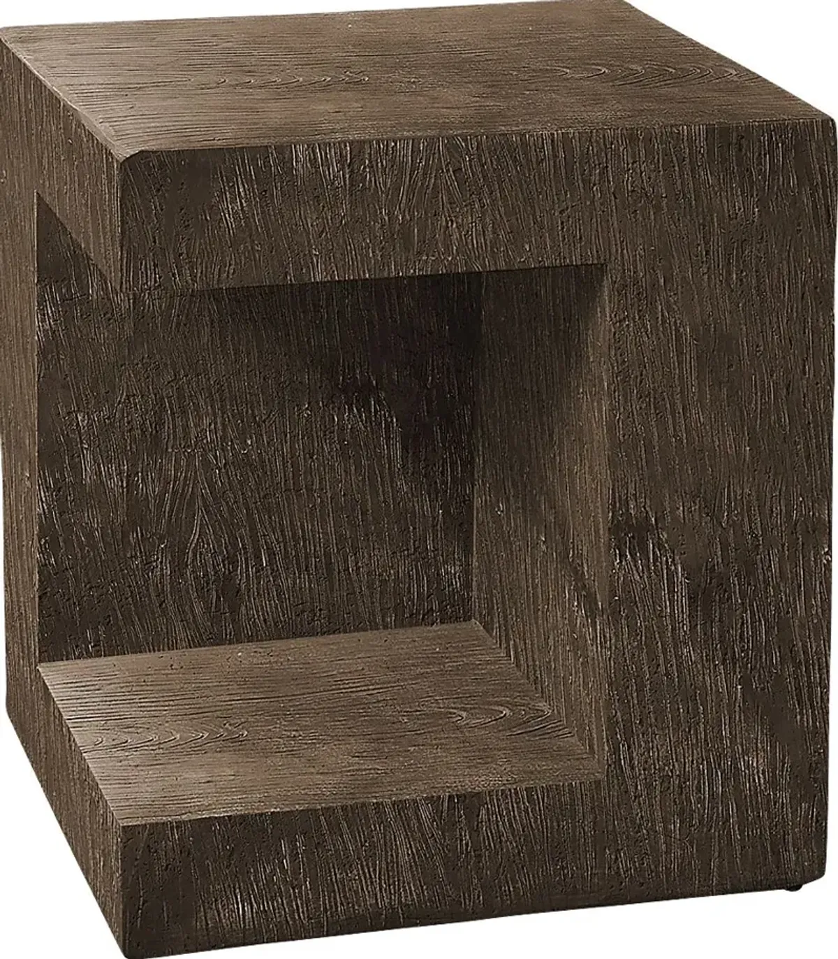 Outdoor Spheremart Brown End Table