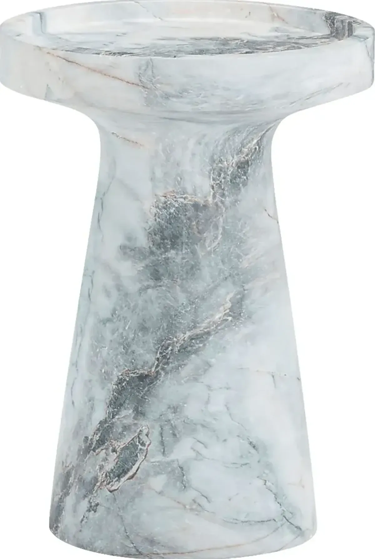 Outdoor Hogex White End Table
