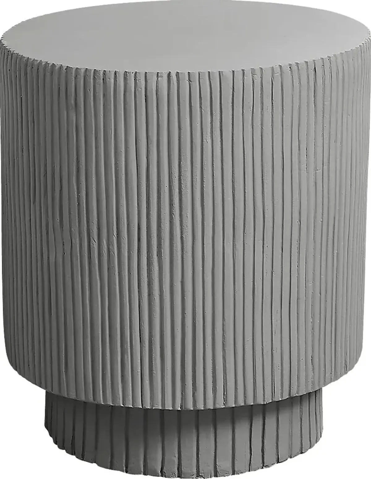 Outdoor Tucany Gray End Table