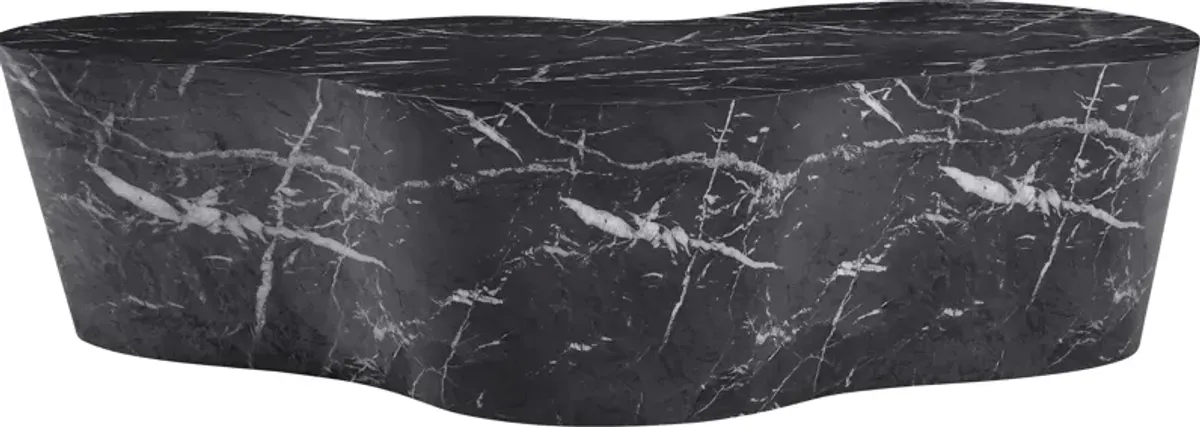 Cavernwell Outdoor Black Cocktail Table
